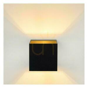 Wandleuchte Lucide DEVI Schwarz Gold Aluminium G9 09201/01/30 small 5