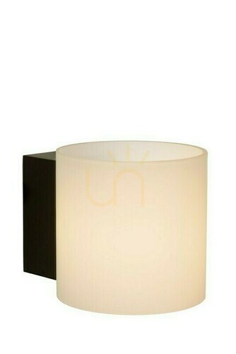 Prüfen Wandleuchte Lucide Jelte schwarz Glas IP44 G9 42W 04203/01/30