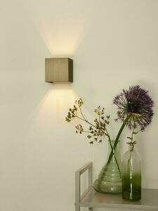 Wandleuchte Lucide XIO Braun Aluminium Glas LED dimmbar 09217/04/97 small 2