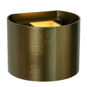 Wandleuchte Lucide XIO braun Aluminium LED dimmbar 09218/04/97 small 3