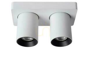 Downlight Lucide NIGEL 2-flammig LED GU10 Weiß Aluminium 09929/10/31 small 1