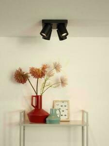 Downlight Lucide NIGEL 4-flammig LED GU10 schwarz Aluminium 09929/20/30 small 2