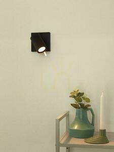 Wandleuchte Lucide GRONY Schwarz Gold LED dimmbar GU10 17998/05/30 small 2
