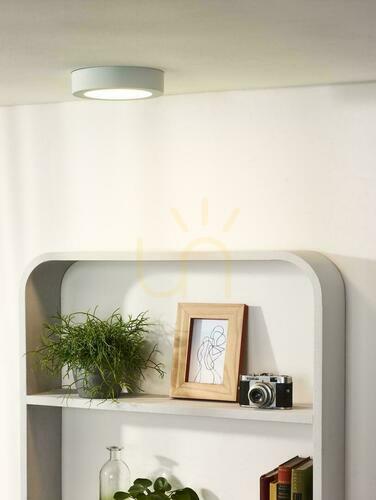 Prüfen Lucide BRICE-LED LED-Deckenleuchte fürs Bad weiß 18 cm IP44 28116/18/31