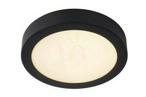 Plafond Lucide BRICE-LED schwarz 24 cm IP44 LED 15W 28116/24/30 small 0