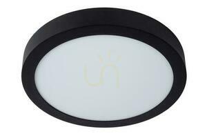 Plafond LED Lucide BRICE-LED Schwarz 30 cm Aluminium IP44 28116/30/30 small 1