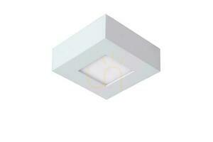 Lucide BRICE-LED LED-Deckenleuchte weiß 8 W IP44 28117/11/31 small 1