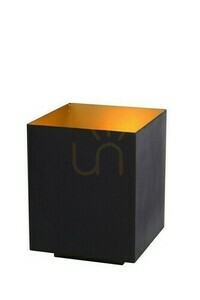 Tischleuchte Lucide SUZY Schwarz Gold Metall E14 45589/01/30 small 0