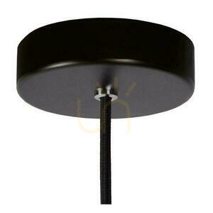 Pendelleuchte Lucide ZINO Schwarz Glas E27 74410/01/65 small 2