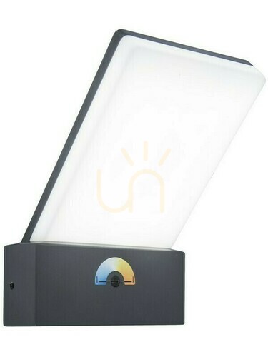 Prüfen Außenwandleuchte Lutec PANO anthrazit LED 16W 1200lm 5289001118