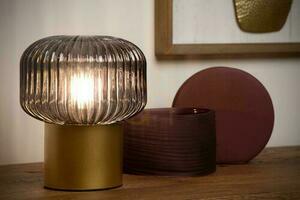 Tischleuchte Lucide JANY Gold Glas 78595/01/02 small 2