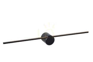 Wandleuchte Lucide MIZAR LED Schwarz 60 cm IP44 12201/60/30 small 0