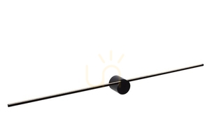 Wandlampe Lucide MIZAR Schwarz LED 10W IP44 12201/90/30 small 0