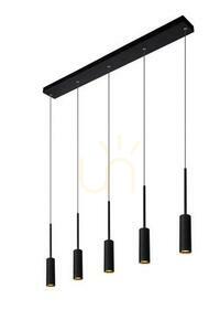 Pendelleuchte Lucide TUBULE schwarz Aluminium LED 101 cm 24401/35/30 small 7