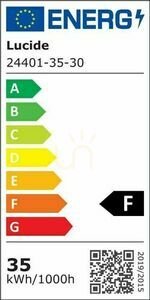 Pendelleuchte Lucide TUBULE schwarz Aluminium LED 101 cm 24401/35/30 small 9