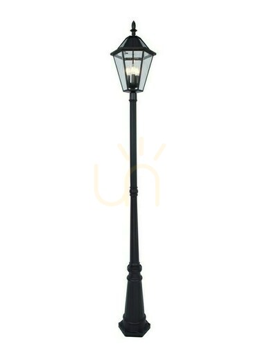 Prüfen Wegeleuchte Lutec London Solar braun Aluminium Glas 22,7 cm 6951301189