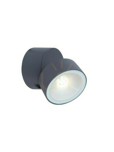 Prüfen Außenwandleuchte Lutec Trumpet LED 6W anthrazit 5626101125