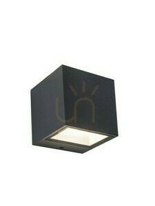 Außenwandleuchte Lutec GEMINI anthrazit LED 9W 850lm 4000K Aluminium 5189114118 small 0