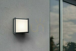 Außenwandleuchte Lutec QUBO anthrazit LED 8W Aluminium 5195401118 small 4