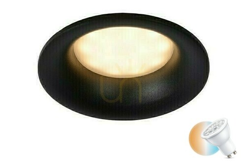 Prüfen Deckenleuchte Lucide ZIVA LED schwarz GU10 IP44 09923/01/30