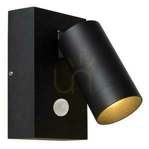 Außenwandleuchte mit Bewegungssensor Lucide TAYLOR 09831/01/30 Schwarz Aluminium GU10 IP54 small 2