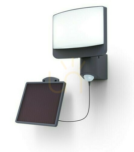 Prüfen Außenwandleuchte Lutec Sunshine mit Bewegungsmelder LED 11W grau 6925604345