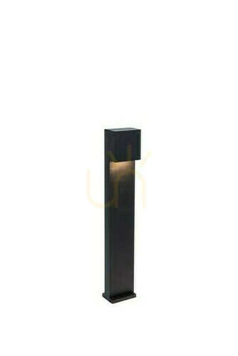 Prüfen Wegeleuchte Lutec Gemini XF schwarz LED 9,2W 65 cm Aluminium 7104002012