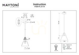BICONES Pendelleuchte P359-PL-01-W Maytoni small 5