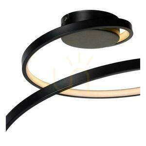 Plafond Lucide MAXENCE schwarz LED 24W 46 cm 46199/25/30 small 3