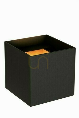 Prüfen Wandleuchte Lucide AXI Schwarz LED 6W 350 lm IP54 69200/06/30