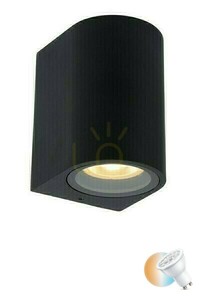 Außenwandleuchte Lucide ZARO Schwarz Aluminium IP44 GU10 69801/01/30 small 0
