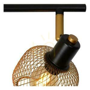 Strahler Lucide MAREN 4-flammig Gold Schwarz Vintage Metall 77978/04/02 small 3