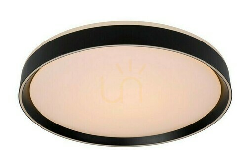 Prüfen Plafond Lucide NURIA schwarz 50 cm LED 36W 79182/36/30