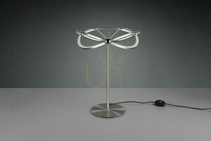 LED-Tischleuchte Trio CHARIVARI 521210107, Nickel matt, 3000 K small 1