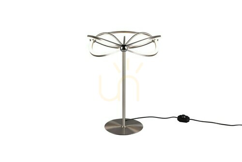 Prüfen LED-Tischleuchte Trio CHARIVARI 521210107, Nickel matt, 3000 K