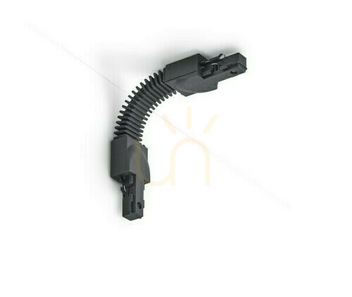 Prüfen Flexverbinder Trio DUOline 702032 für Stromschienen, schwarz matt