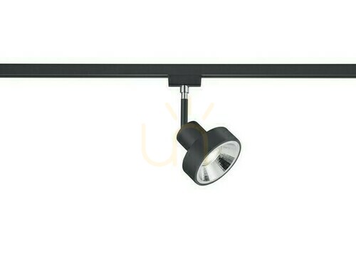 Prüfen TRIO DUOLINE 78070132 Schienenstrahler, mattschwarz, 1×GU10