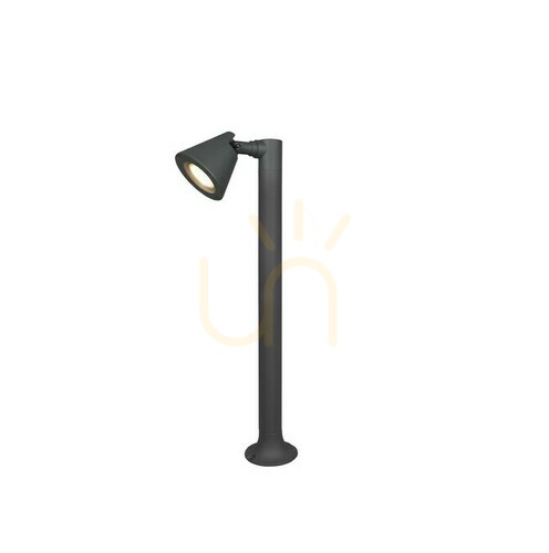 Prüfen Trio Kaveri 506060142 Wegeleuchte, anthrazit, GU10, 60,5 cm