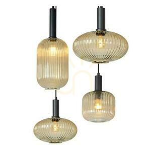 Pendelleuchte Lucide MALOTO Gold 7-flammig E27 45386/07/62 small 5
