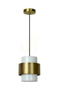 Pendelleuchte Lucide FIRMIN Gold Glas Retro 45497/20/02 small 1