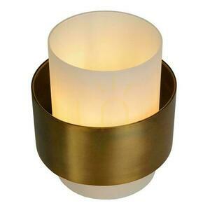 Tischleuchte Lucide FIRMIN Gold Glas E27 45597/20/02 small 4