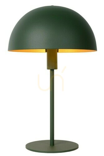 Prüfen Tischleuchte Lucide SIEMON grün Stahl 25 cm E14 45596/01/33