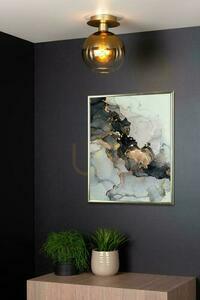 Plafond Lucide Marius Gold Metall Glas E27 20 cm 74114/01/02 small 2
