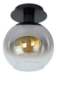 Plafond Lucide Marius Schwarz Metall Glas 20 cm 74114/01/30 small 1