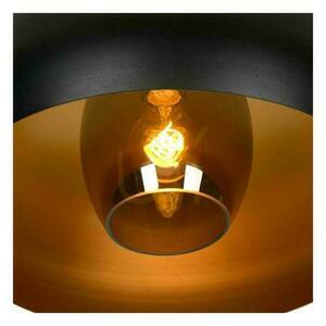 Plafond Lucide SHARAN Schwarz Stahl Vintage E27 38 cm 30186/38/30 small 3