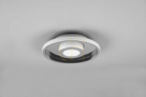 Trio Ascari 680810306 Deckenleuchte Chrom LED 30 cm IP44 small 1