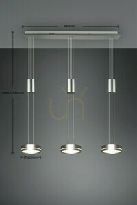 Trio FRANKLIN Pendelleuchte 326510307 small 4