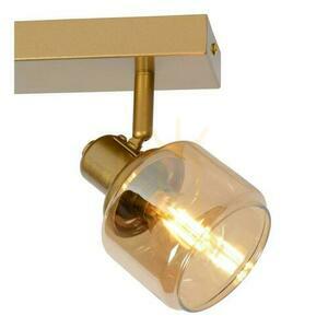 Strahler Lucide BJORN 2-flammig Gold Glas Metall E14 77979/02/02 small 4