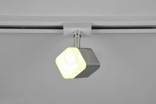 Prüfen LED-Schienenstrahler Trio DUOline 78150107 Nickel matt 3000 K
