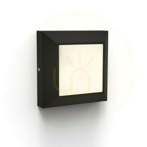 Prüfen Außenwandleuchte Lutec HELENA schwarz LED 4,5W 3000K 6402105012